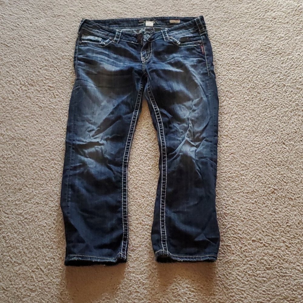 Silver Capris - image 1